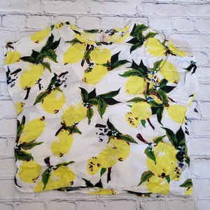 Lemon Boxy Top